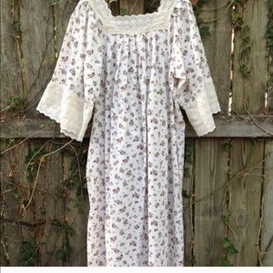 Vintage Ruth Norman Victorian Eyelet Dress